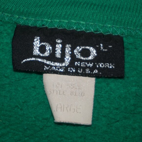 Vintage 80s Christmas Holiday Cats Pullover Sweatshirt - Picture 4 of 7